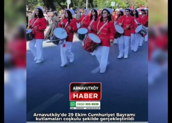 Arnavutköy’de 29 Ekim Cumhuriyet Bayramı kutlamaları coşkuyla gerçekleşti