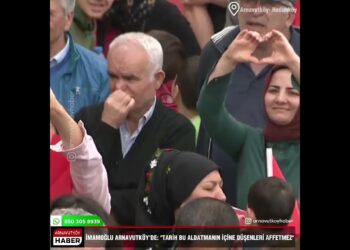 Ekrem İmamoğlu Arnavutköy’de: “Tarih bu aldatmanın içine düşenleri affetmez”