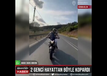 Motosiklet kazasında iki genç hayatını kaybetti: O anlar kask kamerasında