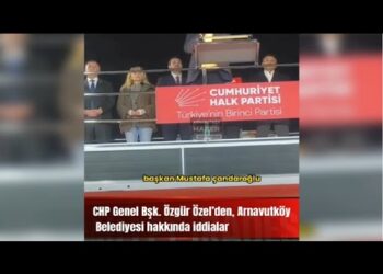 Özgür Özel’den Arnavutköy Belediyesi’ne ve Mustafa Candaroğlu’na yönelik suçlamalar