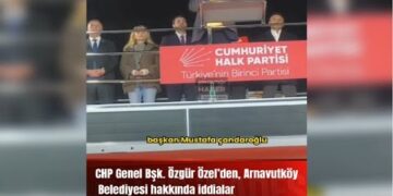Özgür Özel’den Arnavutköy Belediyesi’ne ve Mustafa Candaroğlu’na yönelik suçlamalar